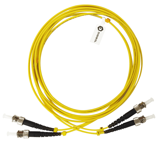 ST ST Patch Cord - Fiber Optic Patch Cord - SM (OS2), 3M, LSZH & PC Types